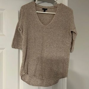 Womens Express 3/4 Sleeve Sweater XS